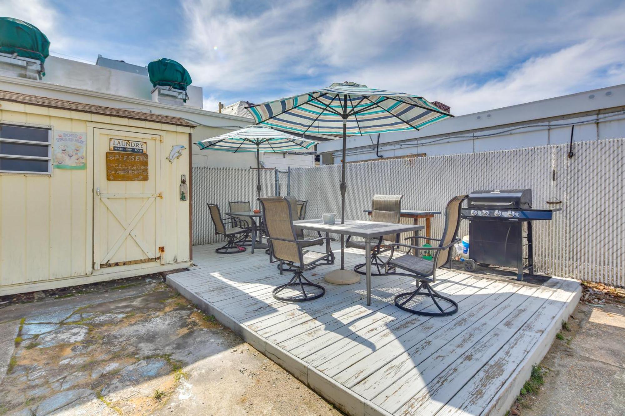 Pet-Friendly Apartment In Wildwood Less Than 1 Mi To Beach Екстер'єр фото